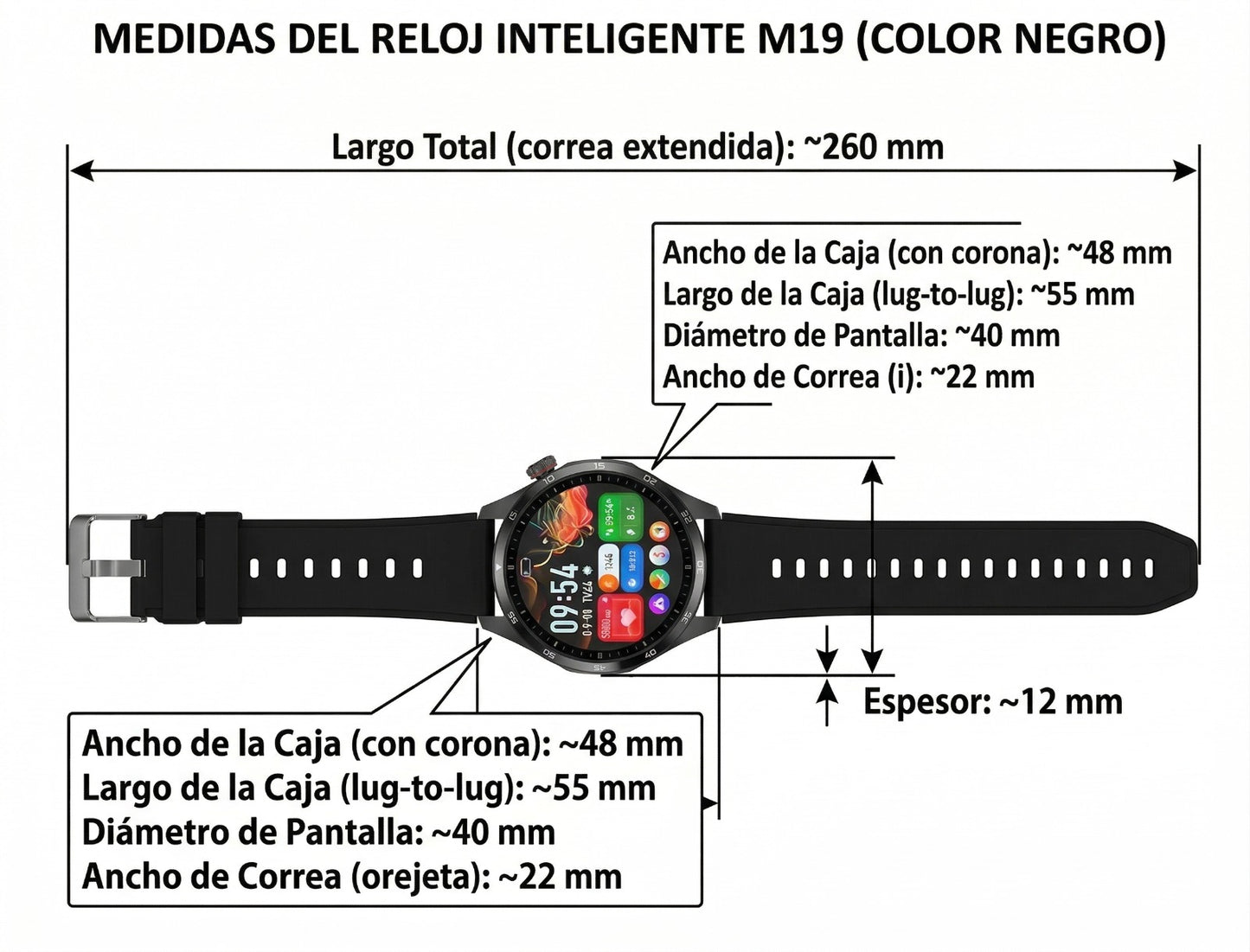 Smart Watch M19 PRO
