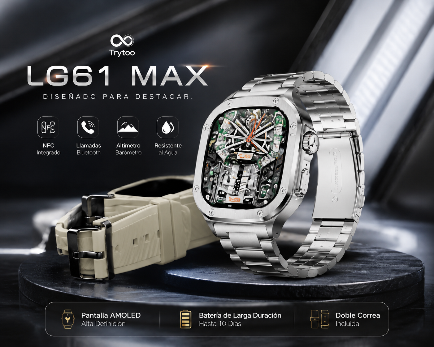 Smart Watch LG61 Max